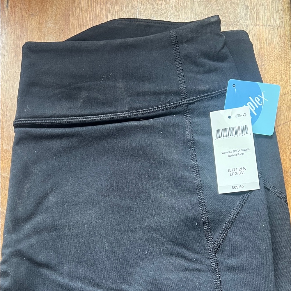 Duluth Trading Co Black Boot Cut Pants